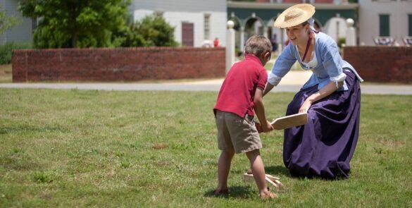 Colonial Games on the Green