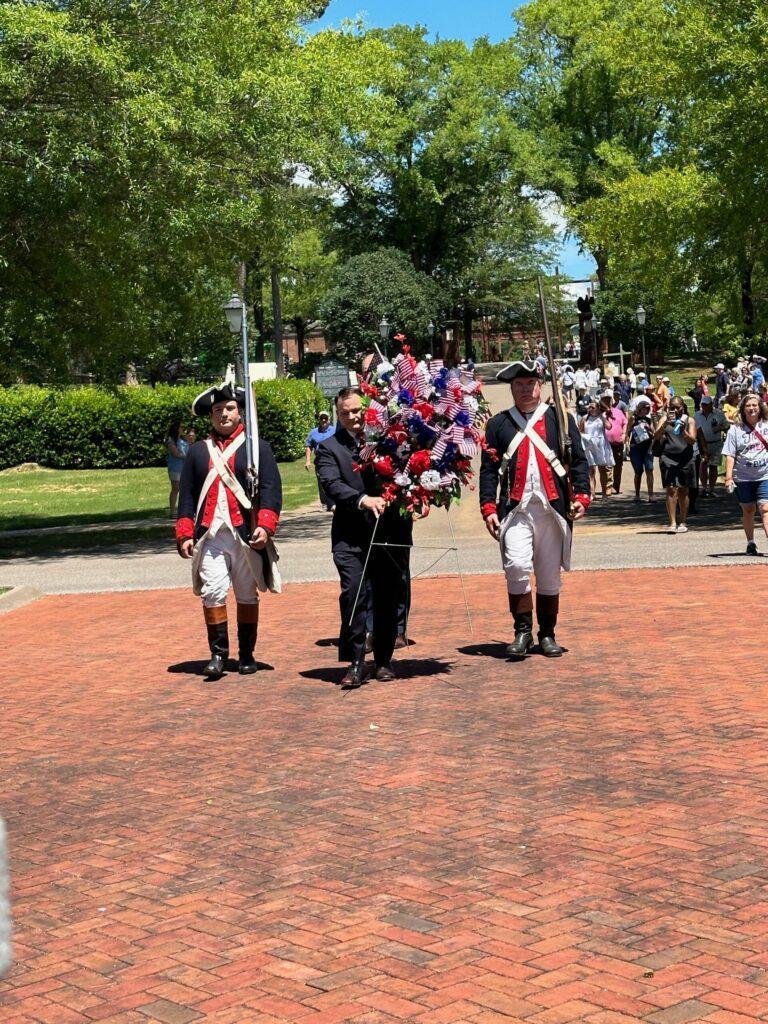 Memorial Day processin