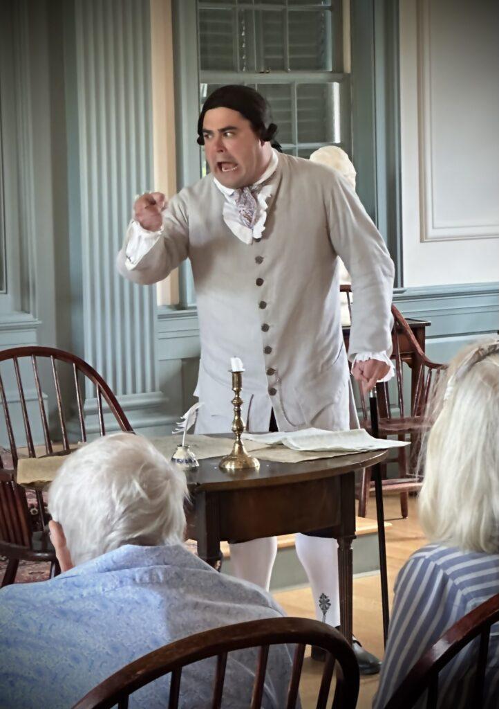 John ADams is angry