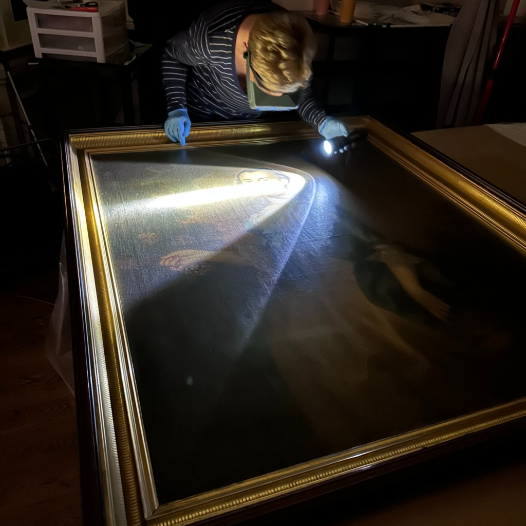 Washington museum painting conservation