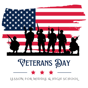 Veterans Day artwork for education