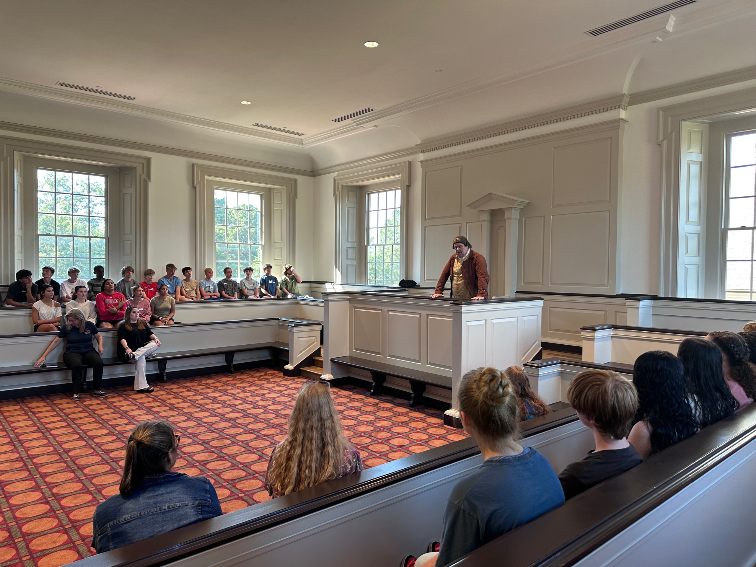 Independence Hall classroom
