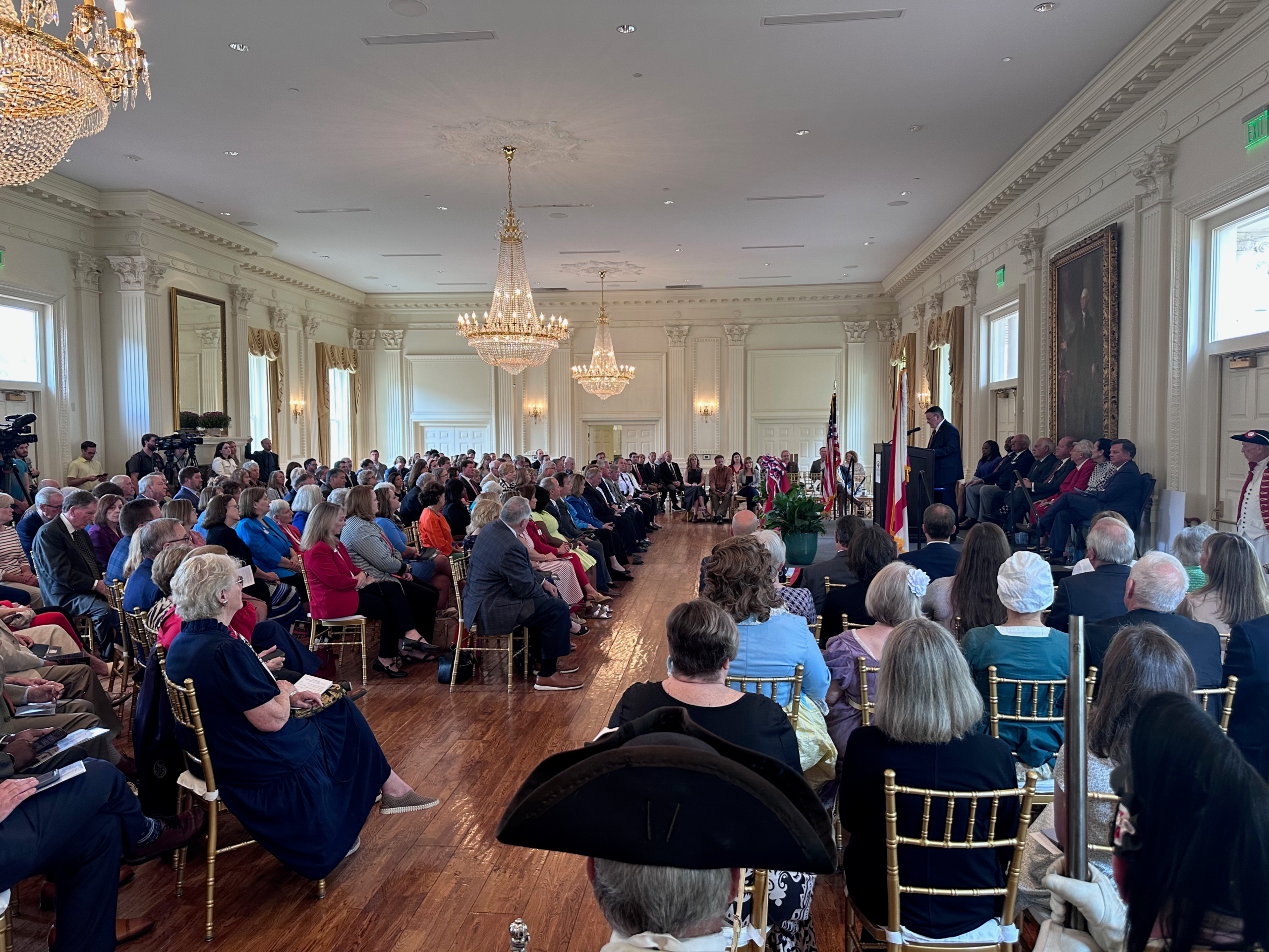 Independence Hall grand opening dedication