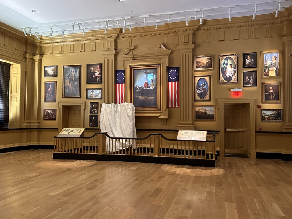 Independence Hall portrait gallery