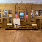 Independence Hall portrait gallery at American Village